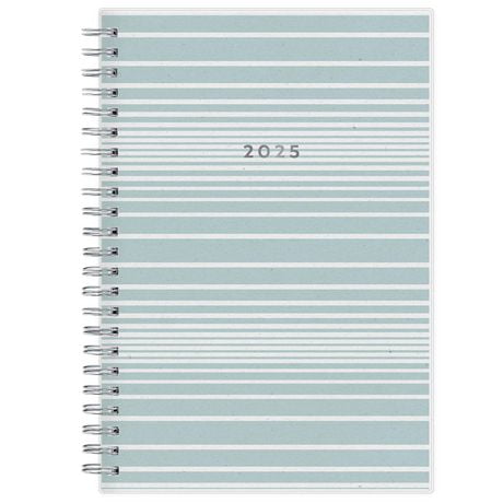 2025 Weekly Monthly Planner, 5 x 8, Blue Sky, Elysian, 5x8 Weekly/Monthly Planner