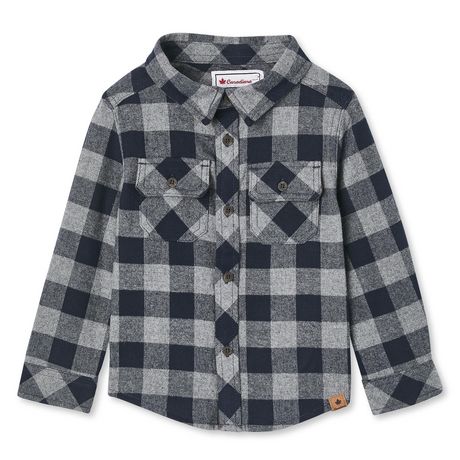 Canadiana Toddler Boys' Flannel Shirt | Walmart Canada