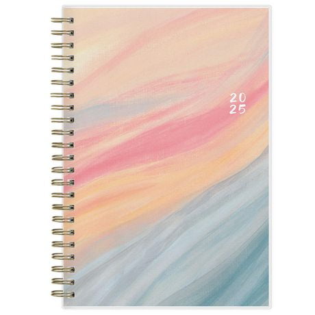 2025 Weekly Monthly Planner, 5 x 8, Blue Sky, Sunrise, 5x8 Weekly/Monthly Planner