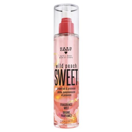 Hard Candy Sweet Wild Peach Fragrance Mist, 236 mL