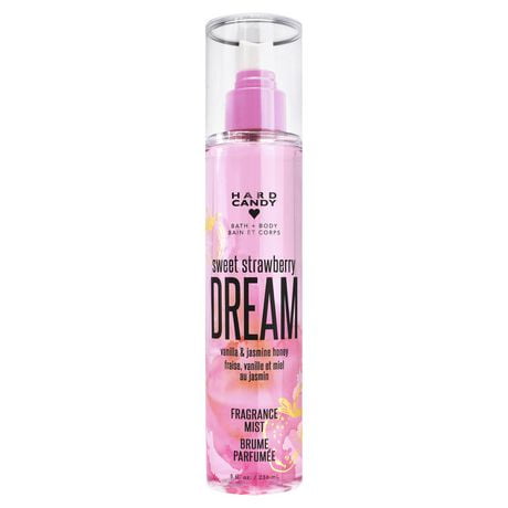 Hard Candy Brume parfumée Dream, Fraise sucrée 236 ml