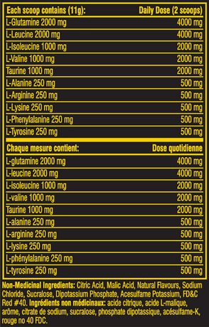 cellucor bcaa sport calories