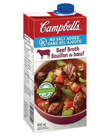 Campbell's No Salt Added Beef Broth | Walmart.ca