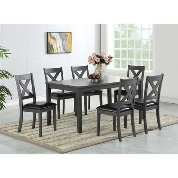 Gabriel 7-piece Dining Set, Grey