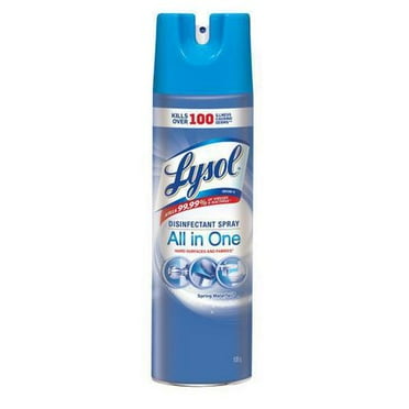 Lysol Disinfectant Spray, Crisp Linen, Disinfect and Eliminate Odours ...