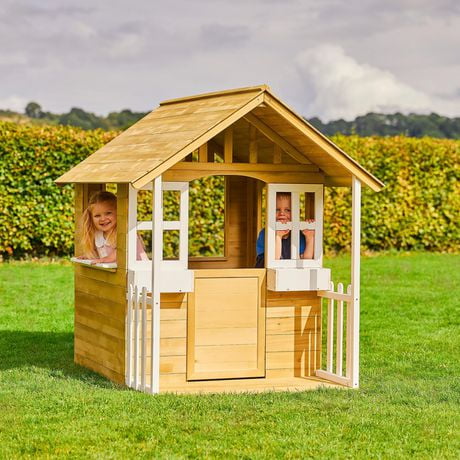 tp wooden cubby house