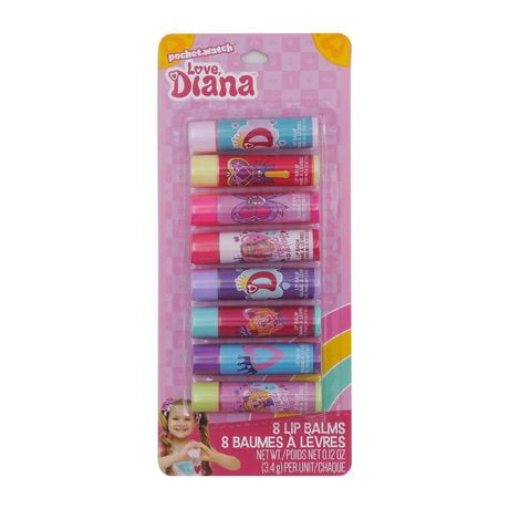 Love, Diana 8pk Flavored Lip Balm | Walmart Canada