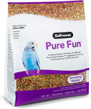 Zupreem Pure Fun Bird Food Designed For Small Breeds | Walmart Canada