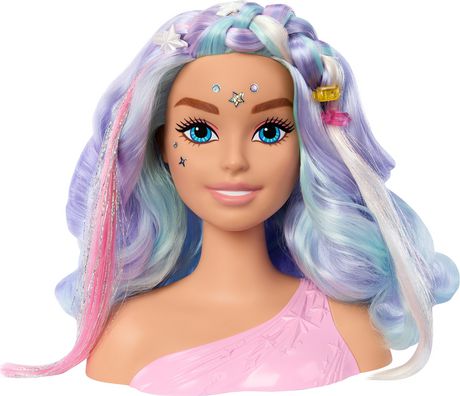 Barbie Noire Cheveux Tressés - Barbie Extra Doll Rose Souris DJ - Dès 3 ans