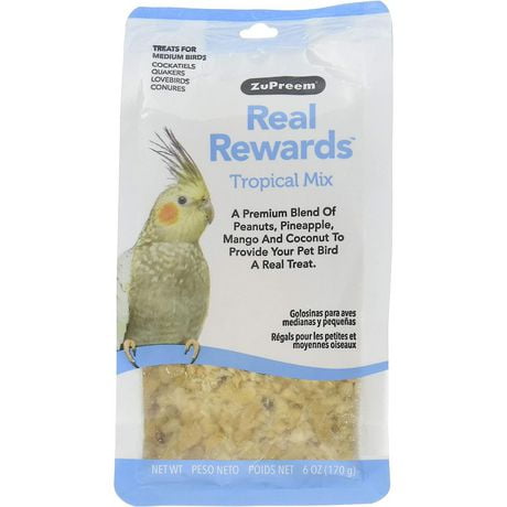 Zupreem Real Rewards Gâterie pour oiseaux Tropical Mix