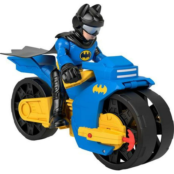 Imaginext DC Super Friends Batman Toys, XL Batcycle and Batman Figure, 10-inches