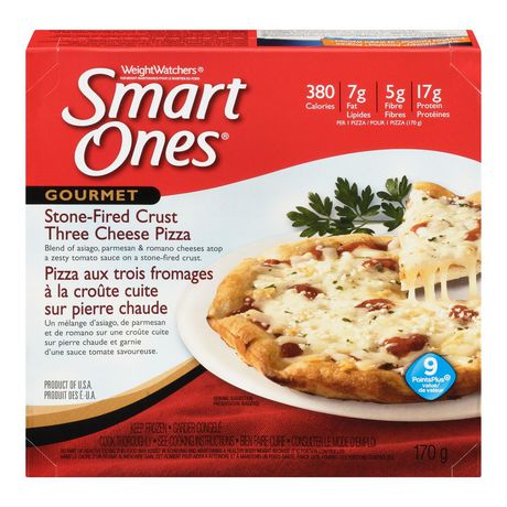 Smart Ones Stone-Fired Crust Three Cheese Pizza Frozen Meal - Walmart.ca
