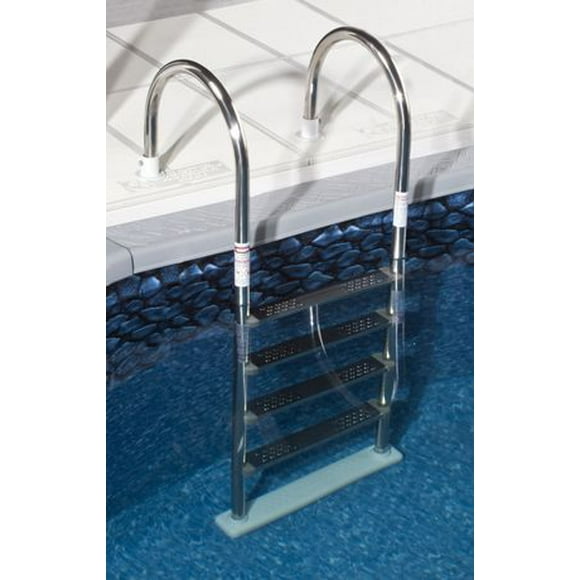 Blue Wave Premium Stainless Steel In-Pool Ladder for Above Ground Pools