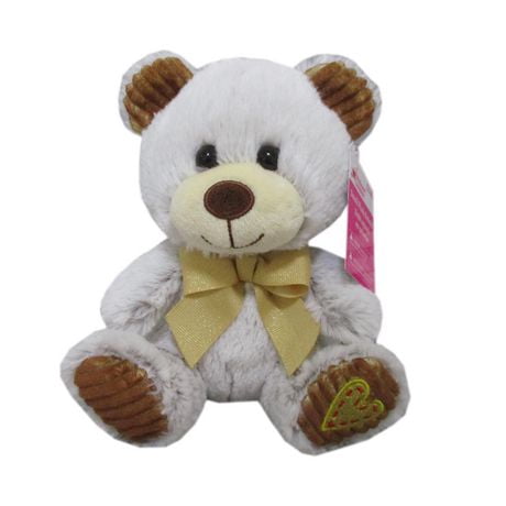 WAY TO CELEBRATE SMALL GREY BEAR, 7INCH PLUSH TOY | Walmart Canada