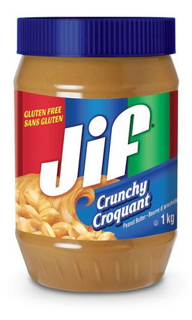 peanut butter jif crunchy 1kg creamy walmart canada