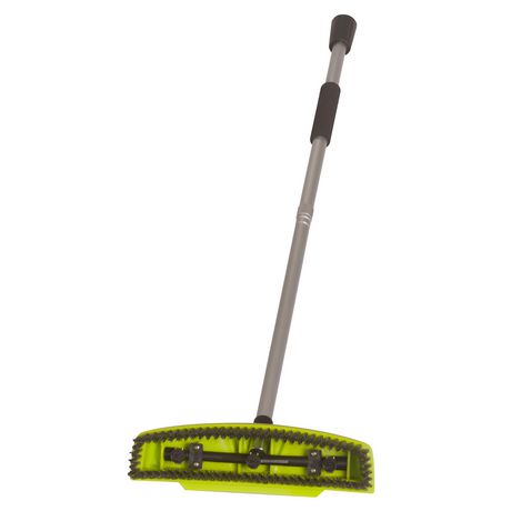 scrubbing broom