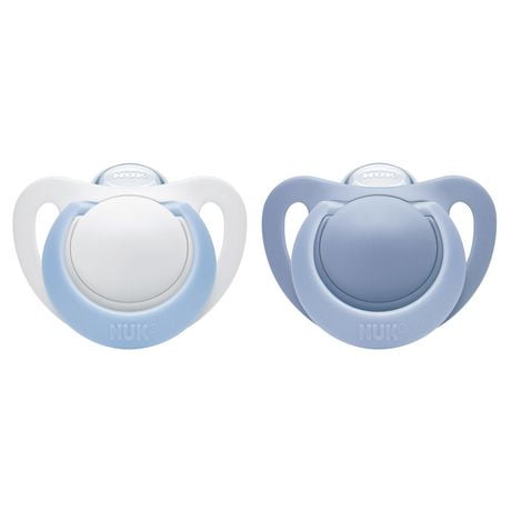 NUK Newborn Orthodontic Pacifiers, 0-2 Months, 2-Pack
