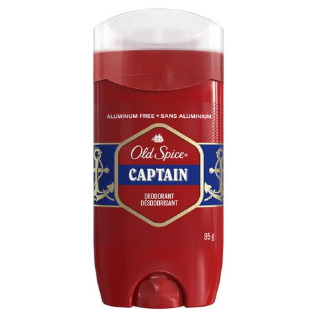 Désodorisant pour hommes Old Spice Red Collection, parfum Captain 85g