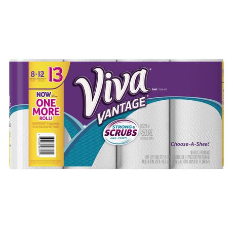 Viva Vantage Choose-A-Sheet Paper Towels - Walmart.ca