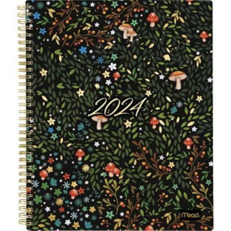 Mead Large Garden Party Dark 2024 Weekly/Monthly Planner | Walmart Canada