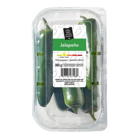 Peppers, Jalapeño, Your Fresh Market, 380 g