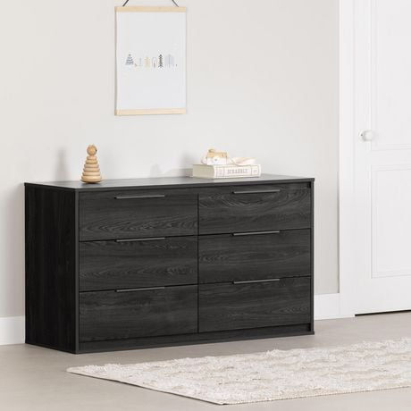 6-Drawer Double Dresser from the collection Hourra South Shore