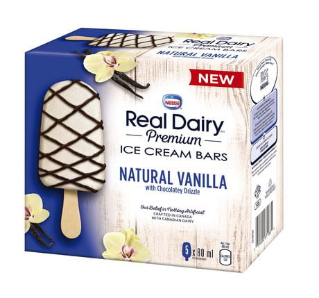 Real DAIRY® Natural Vanilla Ice Cream bar | Walmart Canada