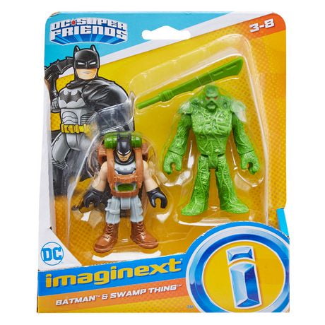 Imaginext DC Super Friends Batman & Swamp Thing Figure 2 Pack | Walmart ...