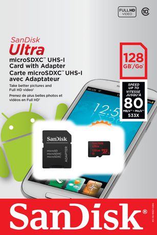 SanDisk Ultra 128GB MicroSDXC Verified for Huawei Mate 9 Pro by SanFlash 100MBs A1 U1 C10 Works with SanDisk