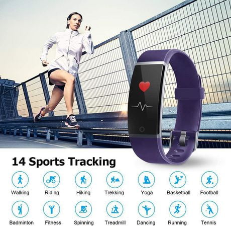 letsfit fitness tracker color screen