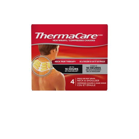 Thermacare Heatwrap Advanced Neck Pain Therapy, 4 ct
