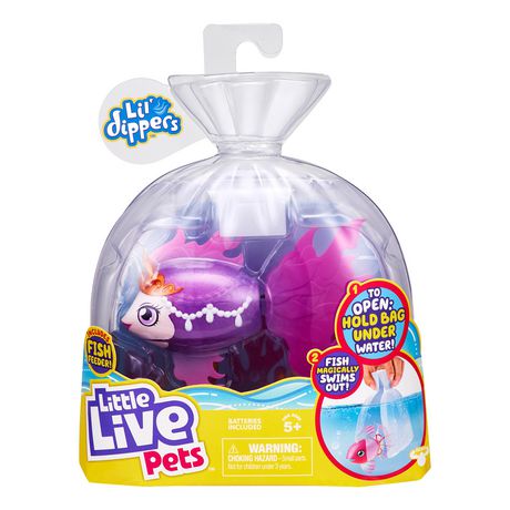 Little Live Pets Lil' Dippers Single Pack - Seaqueen | Walmart Canada