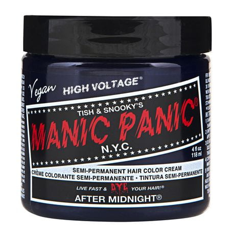 Manic Panic - After Midnight Blue, Semi-permanent hair color 118 mL