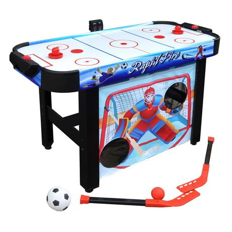Hathaway Rapid Fire 42" 3-in-1 Air Hockey Multi-Game Table