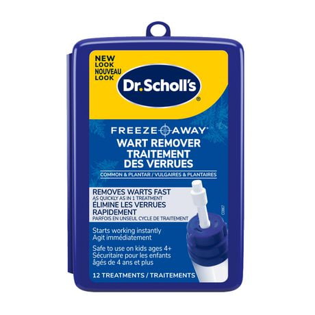 Dr. Scholl's Freeze Away Wart Remover Common & Plantar, 12 treatments