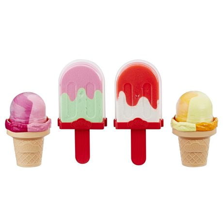 play doh ice cream cone surprise eggs