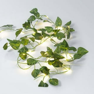 1pc Artificial Vines Clear Texture Easy To Maintain Plastic Floral