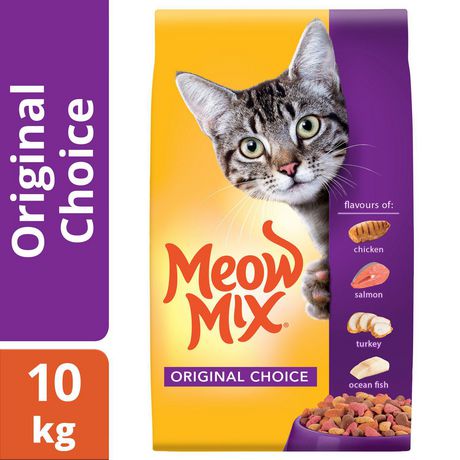 meow mix purple bag