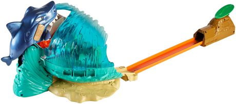 hot wheels shark playset