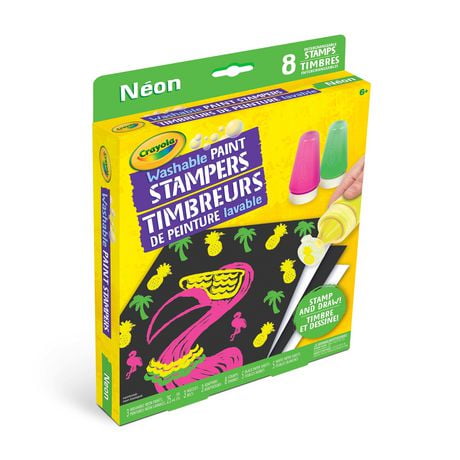 Washable Neon Paint Stampers, Washable paint stampers