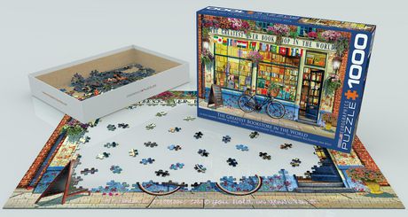 1000 Pieces Eurographics The Greatest Bookstore in the World Jigsaw Puzzle