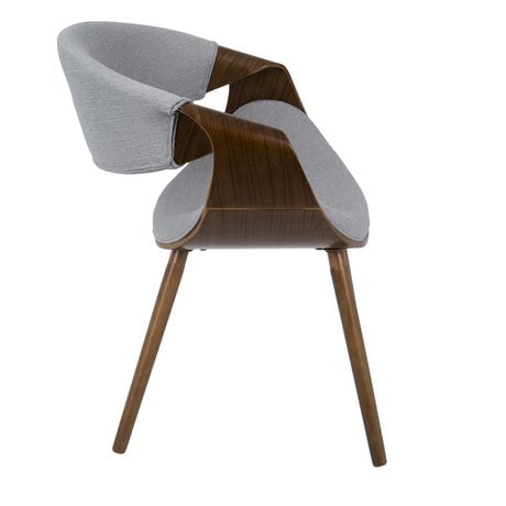 mid century chair dining curvo lumisource modern zoom accent canada
