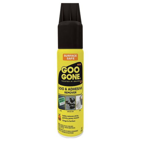 Goo Gone Adhesive Remover Gel – 10 fl oz – Plus Scraper, Recommended for hard surfaces