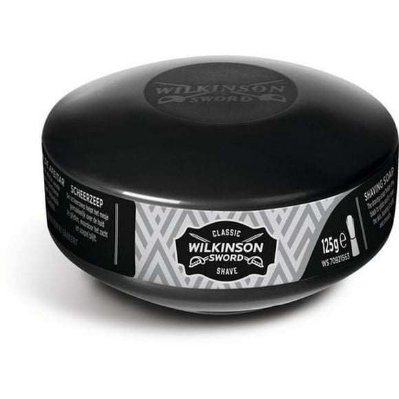 Savon à raser en bol pour rasage à l’ancienne de marque Wilkinson Sword 125 g