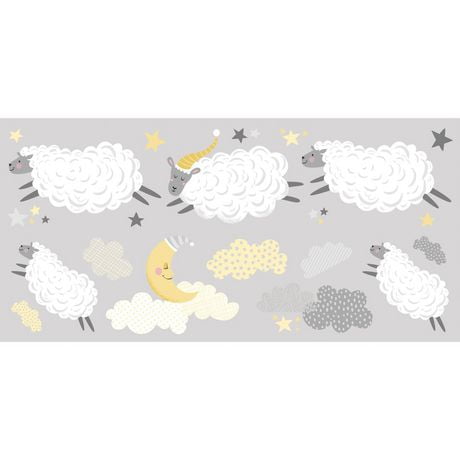 RoomMates Stickers Muraux Counting Sheep Stickers Muraux Counting Sheep