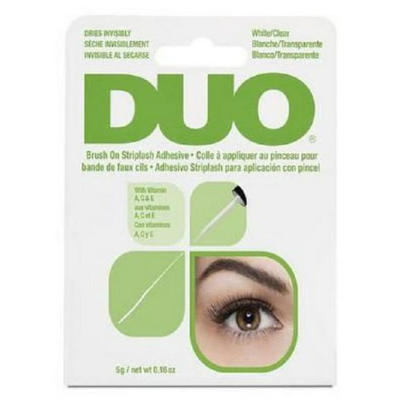 DUO Brush-On Strip lash Adhesive - Clear - 0.5 FL OZ, Lash Adhesive