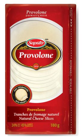 Saputo Provolone 24% M.F Natural Cheese Slices | Walmart Canada