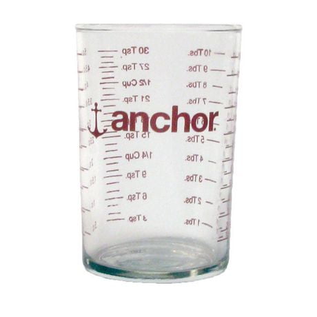 Tasse à mesurer en verre de 5 oz d'Anchor Hocking Transparente