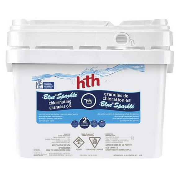 hth® Blue Sparkle Chlorinating Granules 65, 10kg