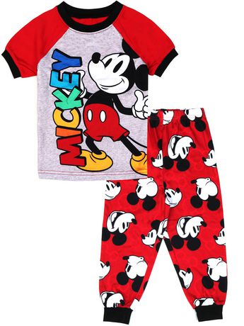 Mickey Mouse Two Piece Pyjama set | Walmart Canada